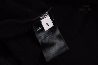Balenciaga Black Crest Hoodie Moletom Sweatshirts