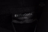 Balenciaga Black Crest Hoodie Moletom Sweatshirts