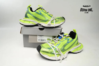 Balenciaga Black Black Fluorescent Green 3XL