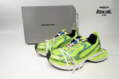 Balenciaga Black Black Fluorescent Green 3XL