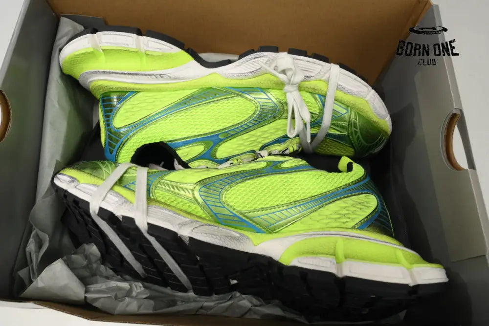 Balenciaga Black Black Fluorescent Green 3XL