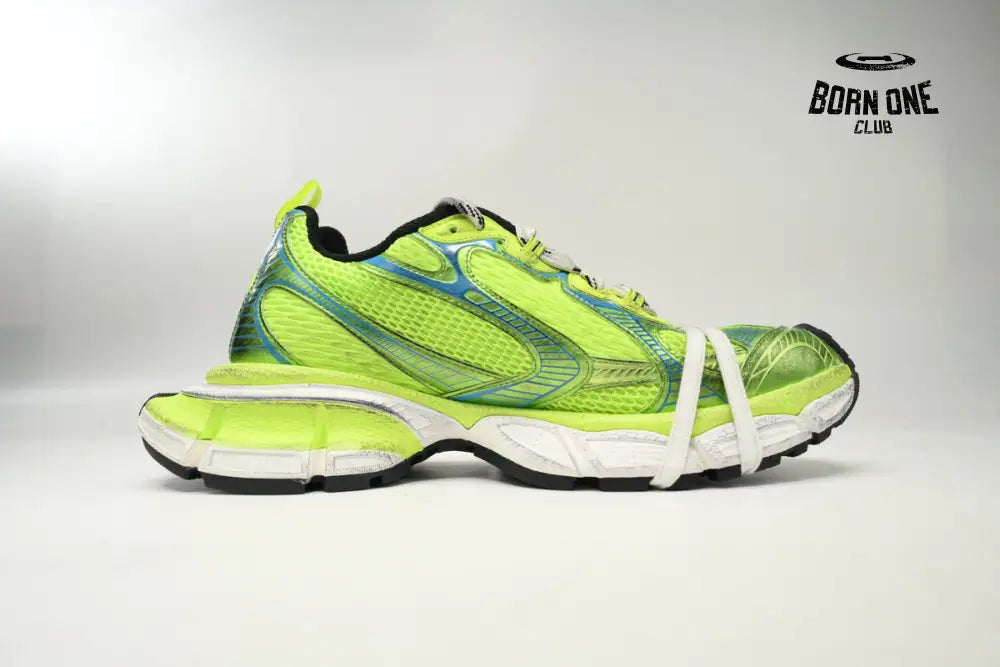 Balenciaga Black Black Fluorescent Green 3XL