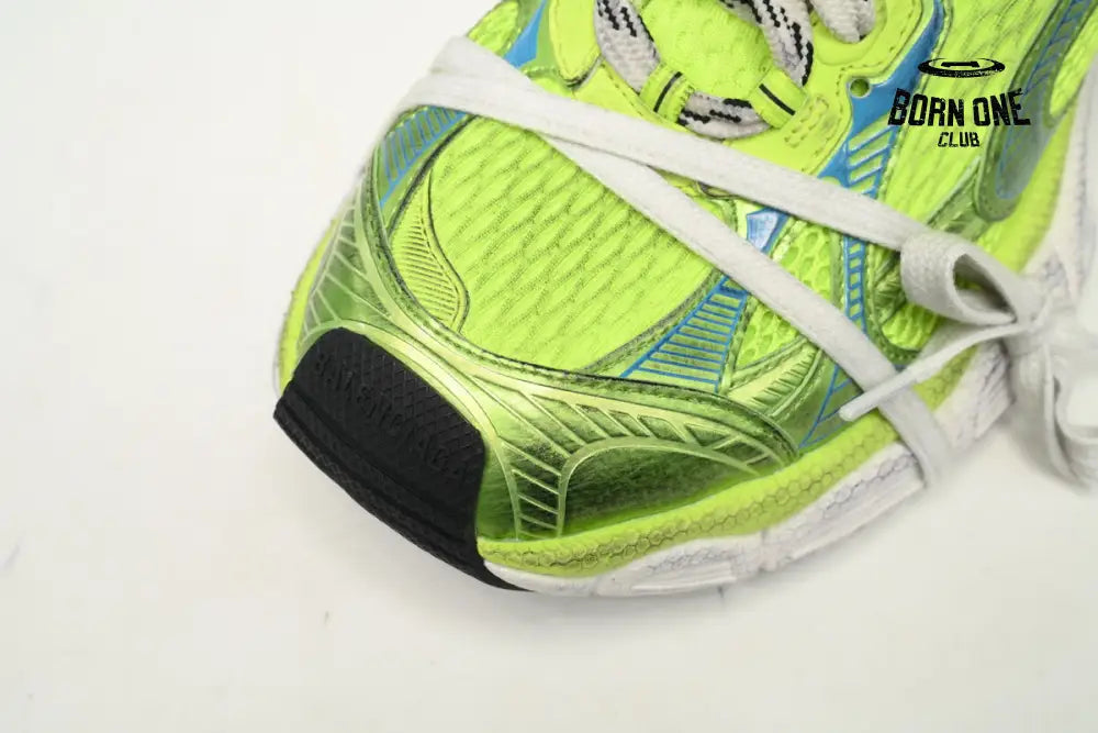 Balenciaga Black Black Fluorescent Green 3XL