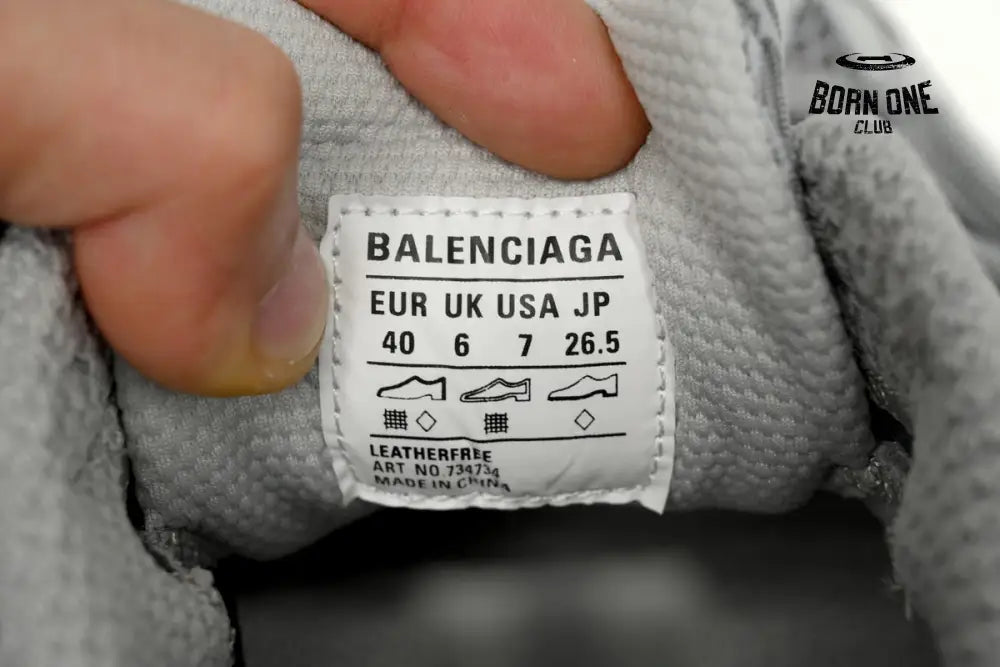 Balenciaga Black Black Gray Reflection 3XL