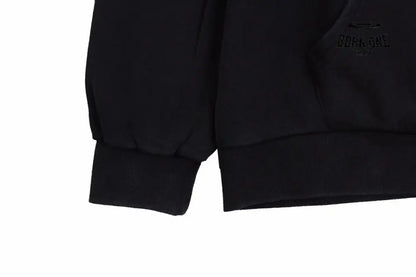 Balenciaga Black Hoodie Moletom Sweatshirts