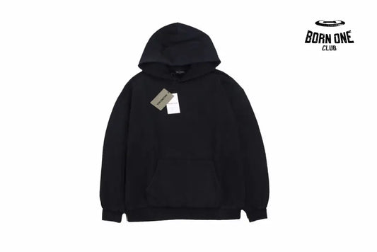 Balenciaga Black Hoodie Moletom Sweatshirts