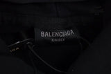Balenciaga Black Hoodie Moletom Sweatshirts