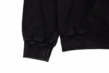 Balenciaga Black Oversized Hoodie Moletom Sweatshirts