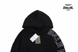 Balenciaga Black Oversized Hoodie Moletom Sweatshirts