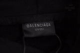Balenciaga Black Oversized Hoodie Moletom Sweatshirts