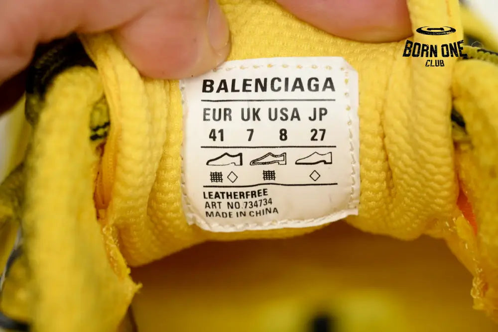 Balenciaga Black Yellow 3XL