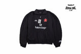 Balenciaga Black Zip-Up Track Jaqueta Sweatshirts