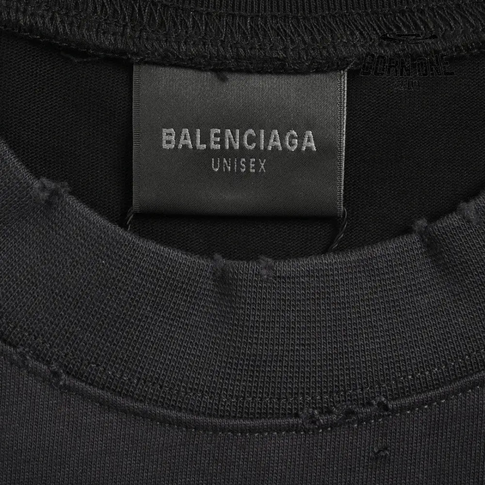 Balenciaga Bold Logo Black T-Shirt Camiseta T-shirt