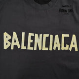Balenciaga Bold Logo Black T-Shirt Camiseta T-shirt