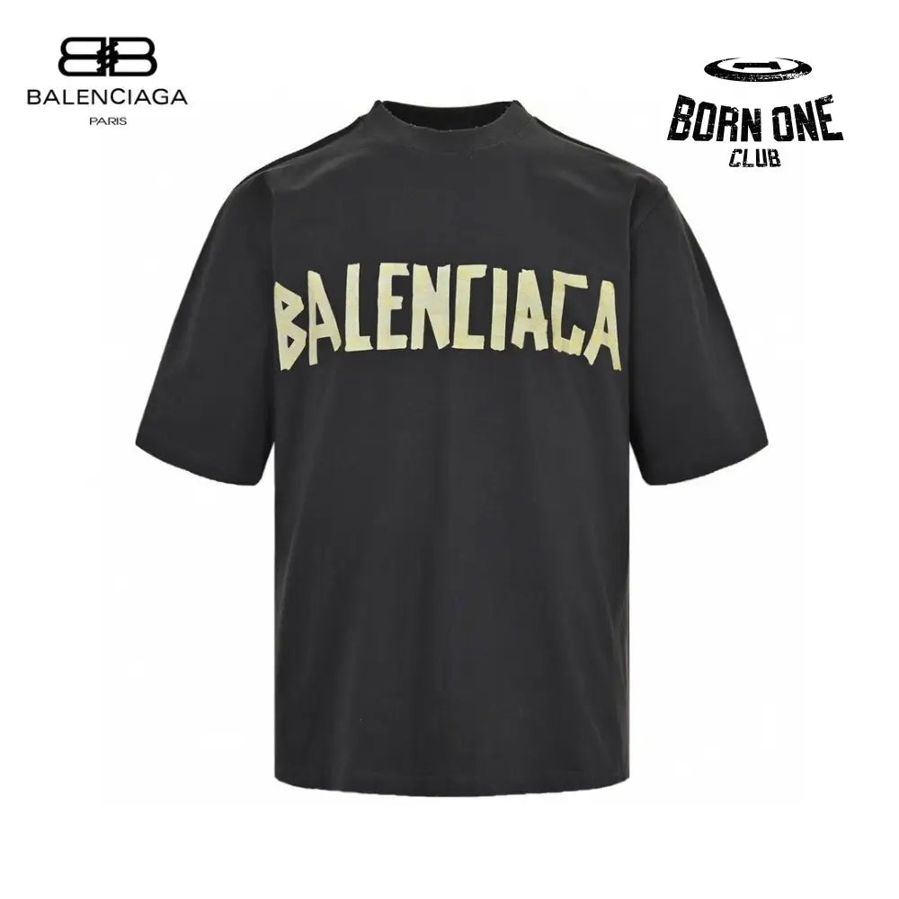 Balenciaga Bold Logo Black T-Shirt Camiseta T-shirt