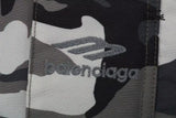 Balenciaga Camo Ski Parka in Grey Camo Jaqueta