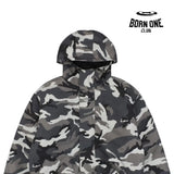 Balenciaga Camo Ski Parka in Grey Camo Jaqueta