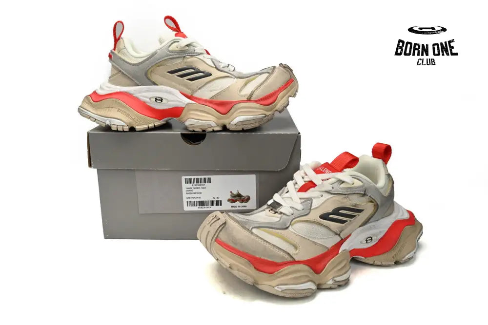 Balenciaga CARGO Beige Red