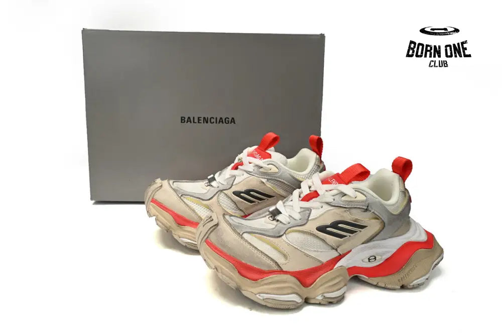 Balenciaga CARGO Beige Red