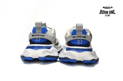 Balenciaga CARGO Sneaker Black White And Blue