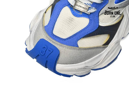 Balenciaga CARGO Sneaker Black White And Blue