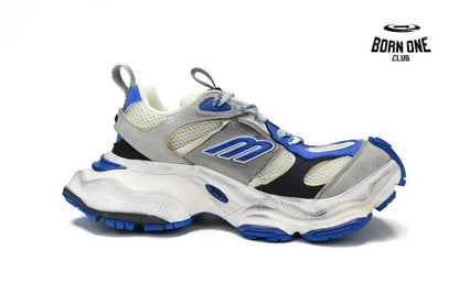 Balenciaga CARGO Sneaker Black White And Blue