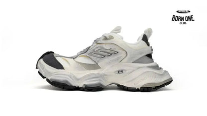 Balenciaga CARGO Sneaker White Rice White Gray