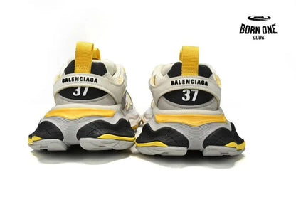 Balenciaga CARGO Sneaker White yellow silver