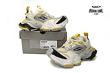 Balenciaga CARGO Sneaker White yellow silver