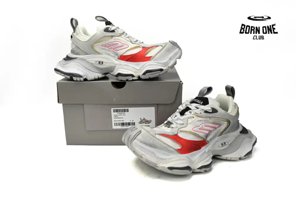 Balenciaga CARGO White Red