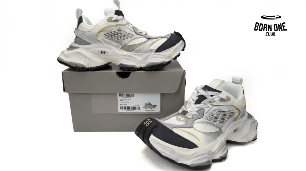 Balenciaga CARGO White Rice White Gray