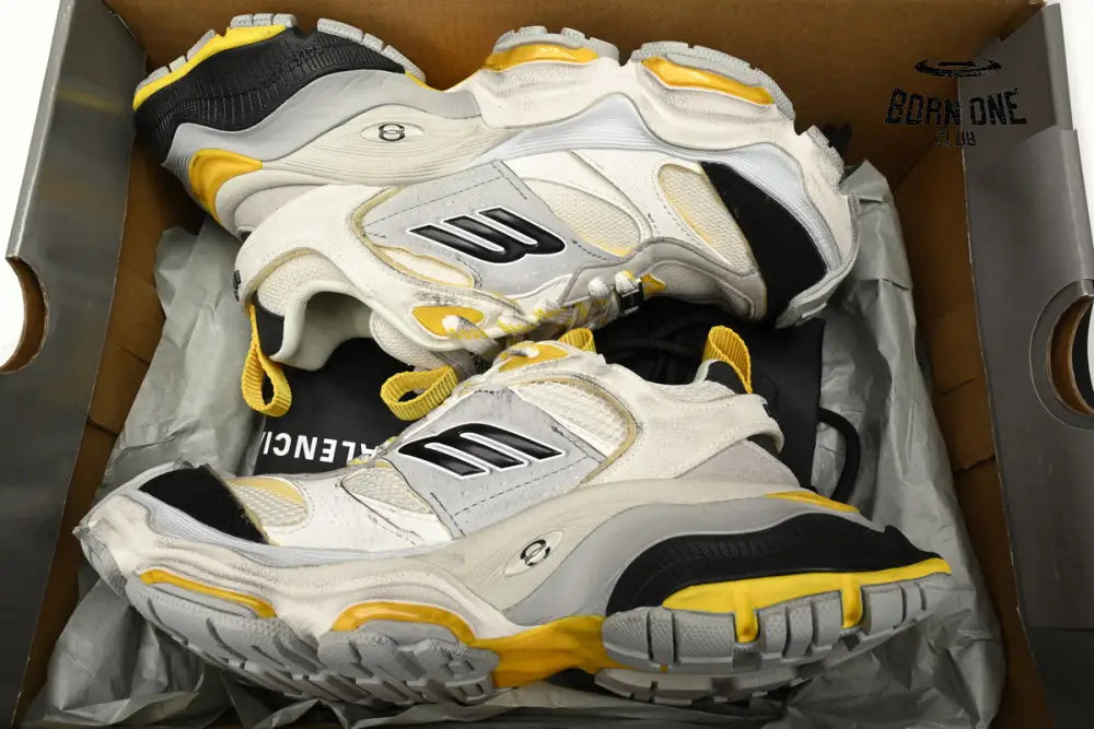 Balenciaga CARGO White yellow silver