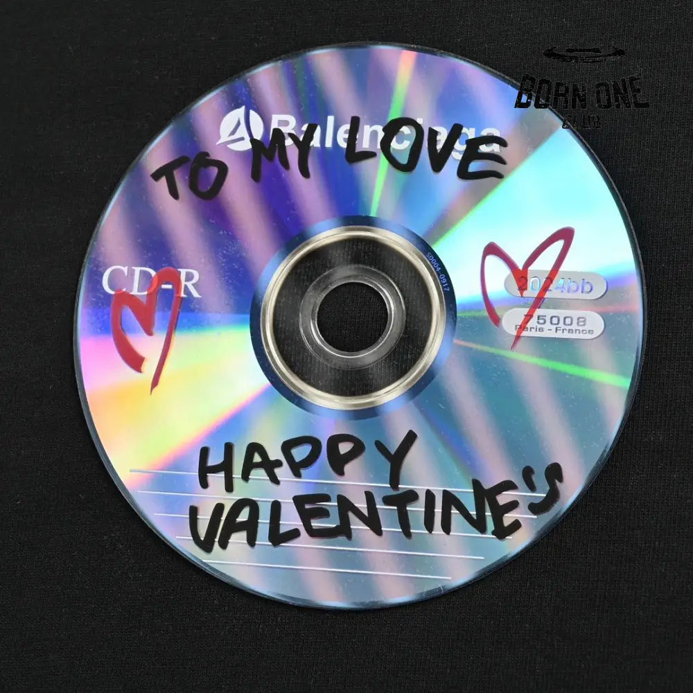 Balenciaga CD Graphic Black T-Shirt Camiseta T-shirt