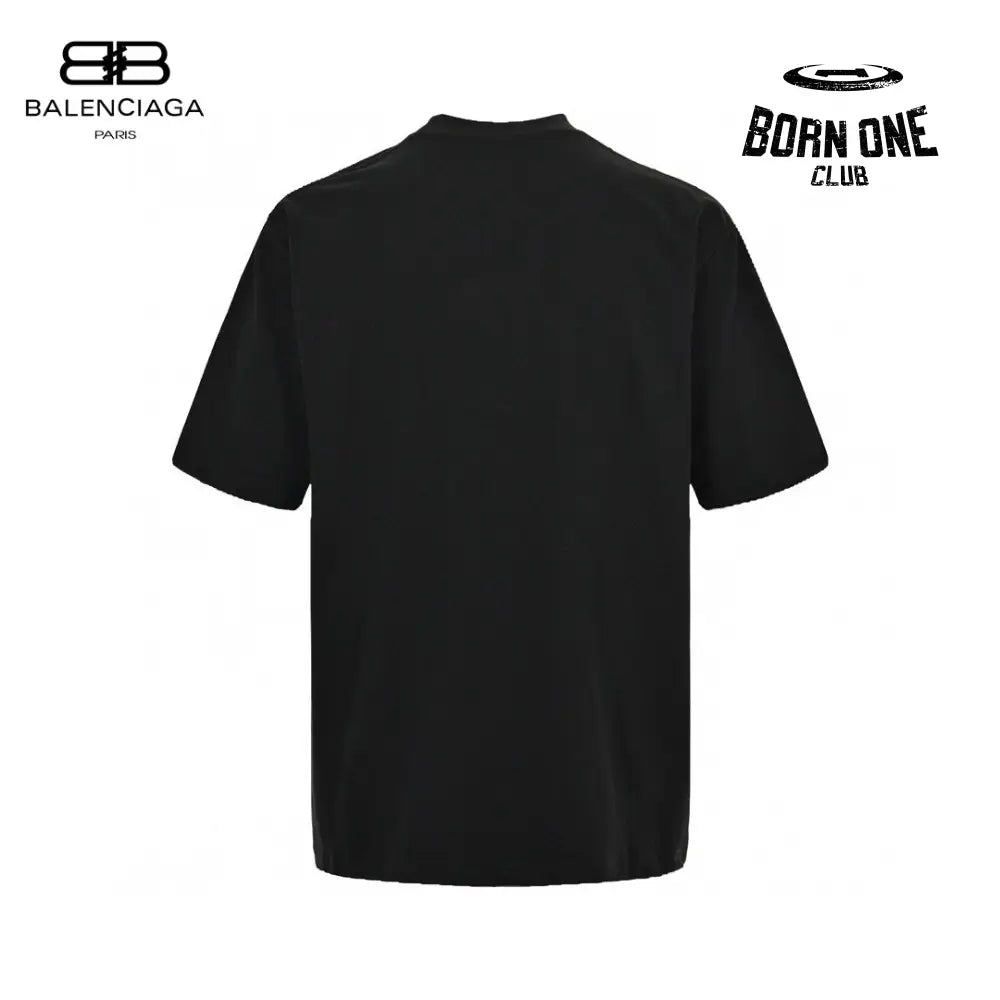 Balenciaga CD Graphic Black T-Shirt Camiseta T-shirt