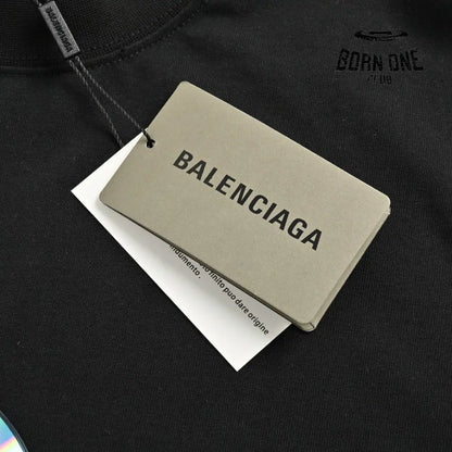 Balenciaga CD Graphic Black T-Shirt Camiseta T-shirt