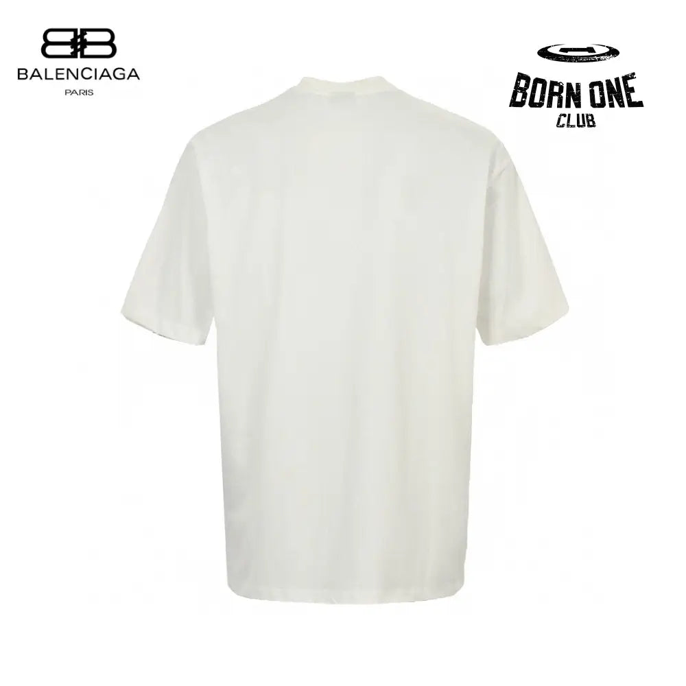 Balenciaga CD Graphic White T-Shirt Camiseta T-shirt