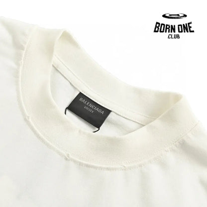 Balenciaga CD Graphic White T-Shirt Camiseta T-shirt