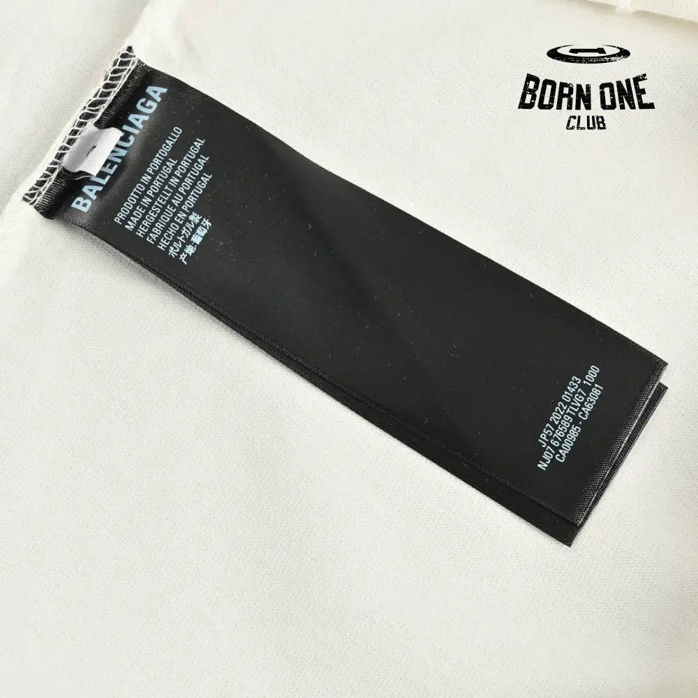 Balenciaga CD Graphic White T-Shirt Camiseta T-shirt