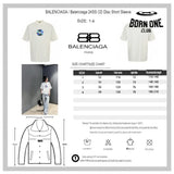 Balenciaga CD Graphic White T-Shirt Camiseta T-shirt