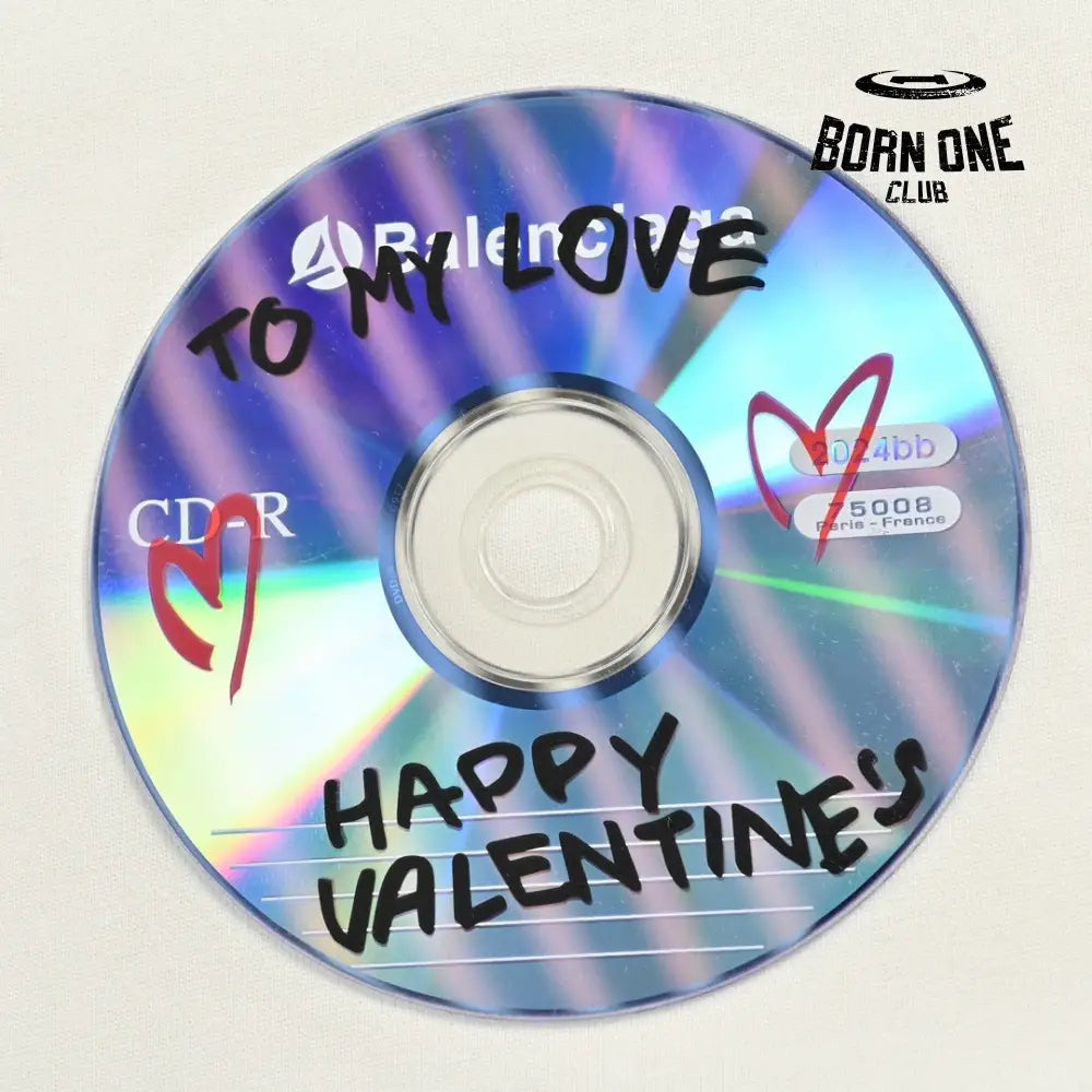 Balenciaga CD Graphic White T-Shirt Camiseta T-shirt