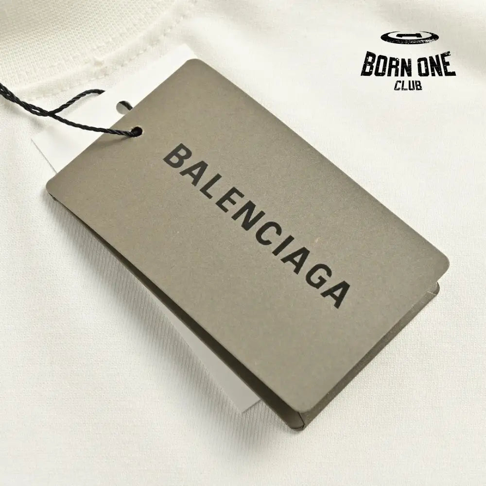 Balenciaga CD Graphic White T-Shirt Camiseta T-shirt