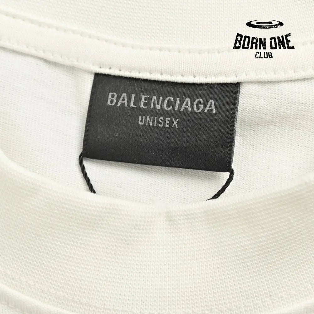 Balenciaga CD Graphic White T-Shirt Camiseta T-shirt
