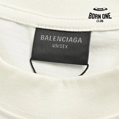 Balenciaga CD Graphic White T-Shirt Camiseta T-shirt