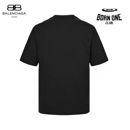 Balenciaga Crystal Logo T-Shirt in Black Camiseta T-shirt