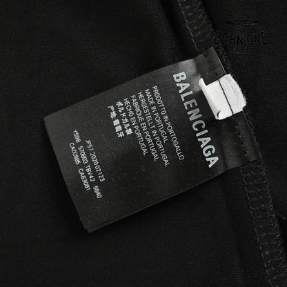 Balenciaga Crystal Logo T-Shirt in Black Camiseta T-shirt