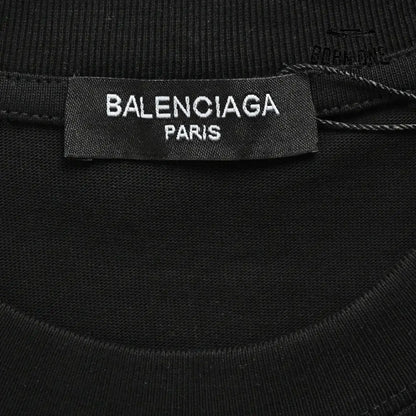 Balenciaga Crystal Logo T-Shirt in Black Camiseta T-shirt
