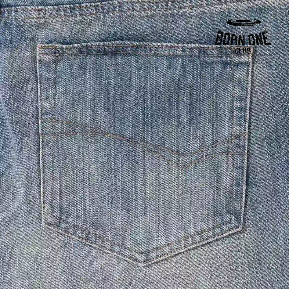 Balenciaga Cut-Up Baggy Pants In Blue Denim Calça Jeans