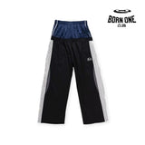 Balenciaga Cut-Up Tracksuit Pants in Black Calça