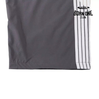 Balenciaga Cut-Up Tracksuit Pants in Grey Calça