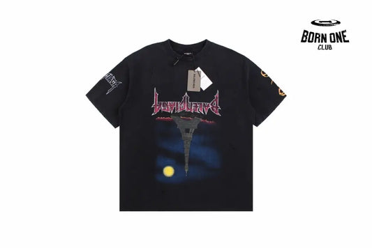 Balenciaga ’Devil’s Eiffel Tower’ Graphic T-Shirt Camiseta T-shirt